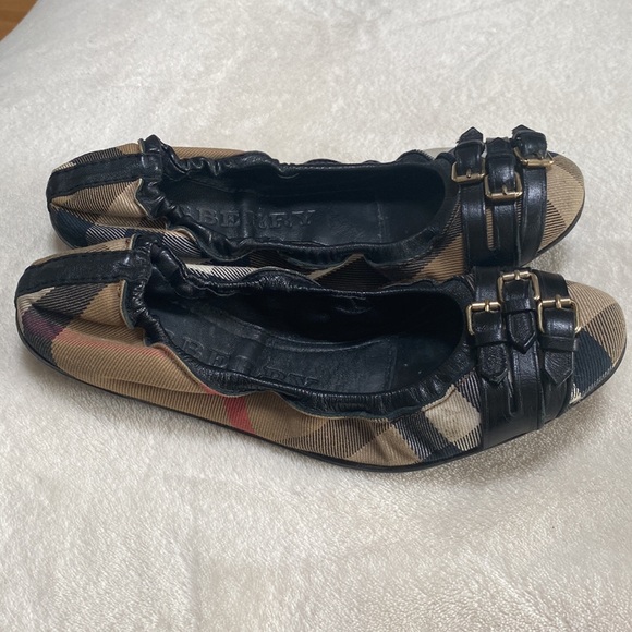 COPY - Burberry plaid print ballet flats - Picture 5 of 6